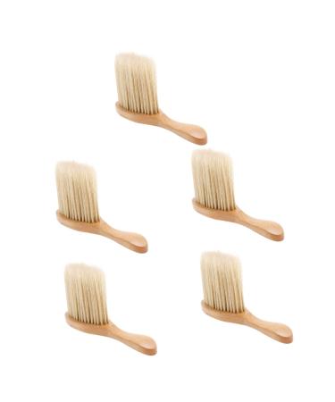 5st hair cleaning brush hair shaving brush staubwedel for the hairdressing salon hairdressing brush hair removal brush hair cleaner brush hairdryer search nylon hairdressing requirement devoted 18x7.8cmx5pcs as shown x 5 pieces
