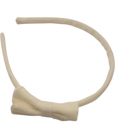 Topkids Accessories Pretty Pastel Bow Alice Band Headband Hair Accessories for Girls & Women Pastel Bow Head Band Hairbands for Girls Cute Pastel Hair Bow (Yellow - Small) - Buy Online on GoSupps.com