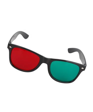 Red Green Training Glasses for Amblyopia & Exotropia - Portable Eyeglasses for Kids & Adults - Color Blind Correcting & Deficiency Device - Buy Online on GoSupps.com