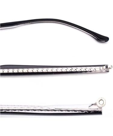 Ranara Glasses End Spikes Replacement - Black Plastic Glasses Legs & Accessories | Spare Parts for Glasses Repair - 1 Pair - Buy Online on GoSupps.com