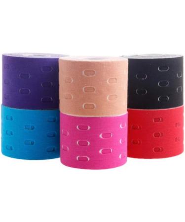 Shop LIOOBO Colorful Waterproof Muscle Tape | Elastic Adhesive Bandage for Sports Injury & Strain Support - International Shipping Available - Buy Online on GoSupps.com