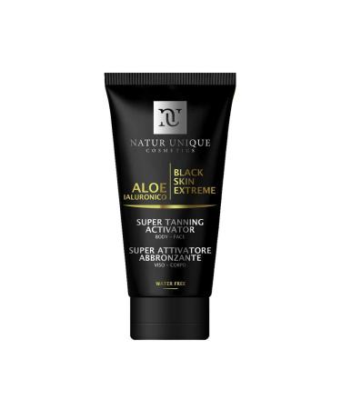 NATUR UNIQUE Natur Unique - Black Skin Extreme Super Tanning Activator Cream 40ml - Travel size perfect for hand luggage