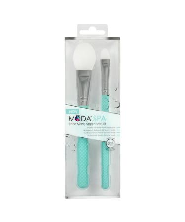 Buy MODA Spa Face Mask Applicator Set - Large & Small Spatulas Mint | International Shipping Available - Buy Online on GoSupps.com