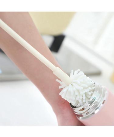 Dewedrt Sponge Brush Long Handle Cup Scrubber Cleaner Kitchen Cleaning Tool Bottle - Buy Online on GoSupps.com