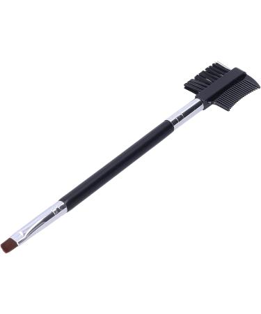 Eyebrow Brush Eyebrow Eyelash Brush Shaper Double Head Eyelash Comb Eyebrow Eyelash Makeup Tool (Double-ended long eyebrow brush) - Buy Online on GoSupps.com