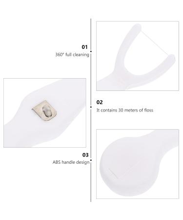 Reusable Floss Pick - Y-Shaped Holder for Teeth - Travel-Friendly Tooth Flosser - Flossing Made Easy - Buy Online on GoSupps.com