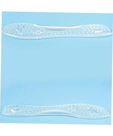 NOLITOY Silicone Cropped Insoles - Foot Massager & Arch Support Cushion | Gel Insoles for Foot Care & Comfort | Non-Slip Orthotics for Women - Buy Online on GoSupps.com
