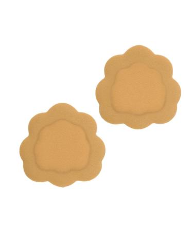 FOOT PETALS Tip Toes Poron with Soft Dots - Dual Density Foot Pads for Shoes - 1 Pair (Buttercup) Buttercup One Size