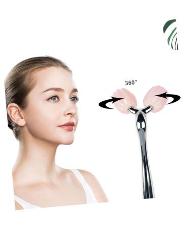 Minkissy Roller Rolling Massager - Handcrafted Crystal Face Massage Tool for Skin Care & Facial Treatment - Best Skincare Tool for Glowing Skin - Buy Online on GoSupps.com