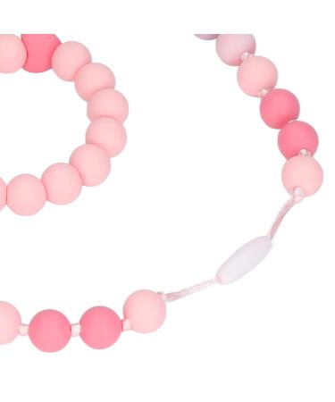 Floral Chew Necklace and Bracelet Set - Food Grade Teething Toys for Babies and Toddlers with Autism & ADHD - Buy Online on GoSupps.com