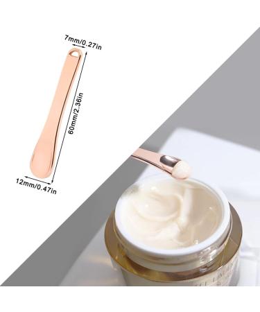 15 PCS Metal Makeup Spatula YuCool Cosmetic Spatulas Cream Spoon Mini Beauty Scoop Beauty Scoop for Mixing and Sampling - Buy Online on GoSupps.com