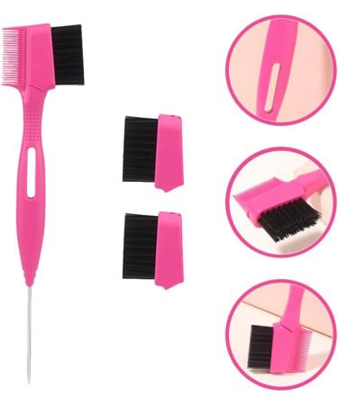 FOMIYES 1 Set Eyebrow Eyelash Brush and Comb Set Eyebrow Brush Applicator Double Head Brush Makeup Grooming Tool Cosmetic Eyelash Shaper for Separating Lashes - Buy Online on GoSupps.com