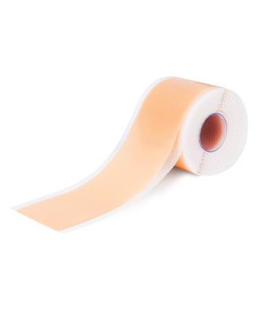 Silicone Scar Sheets (1.6 x120 Roll-3M) Medical Grade Washable Silicone Scar Tape Reusable Scar Removal Sheets for C-Section Surgery Burn Keloid Acne