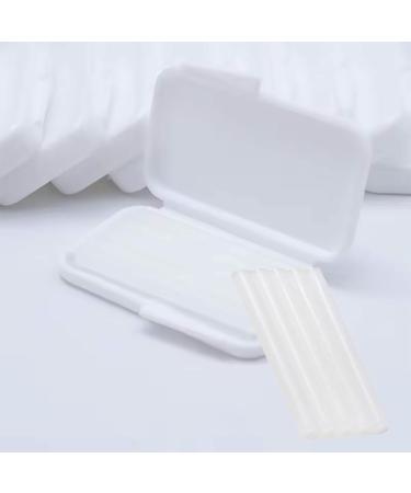 10boxes Orthodontic Wax 50 Strip Odorless Braces Wax Dental Wax Braces for Aligner Dental Care Prevent Mouth Injury
