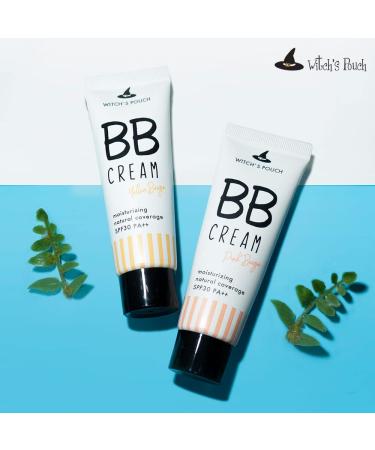 Witch's Pouch BB Cream Tinted Moisturizer SPF30 PA++ 01 Pink Beige - Korean Makeup with Natural Coverage - Buy Online on GoSupps.com