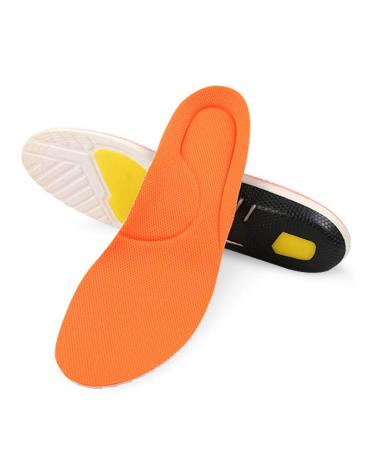 Orthopedic Insole for Flat Feet Arch Support Insole PU Sport Running Insoles Relieve Heel Foot Pain Insert(Small)