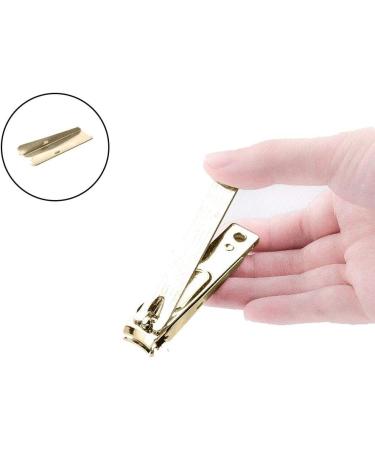 Nail Clippers Adult Nail Scissors Carbon Steel Golden Nail Scissors 58mm Single Scissors Single Diagonal - Buy Online on GoSupps.com