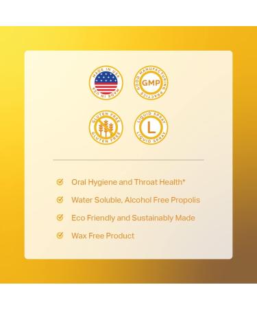 Anew Vita Natural Honey Propolis Spray 30mL | Water-Soluble Bee Propolis | Alcohol & Wax Free - Buy Online on GoSupps.com