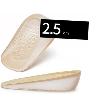 FOMIYES 4 Pairs Heel Lifts - Boost Height with Gel Inserts for Women & Men | Comfortable Platform Shoe Pads for All-Day Support - Buy Online on GoSupps.com