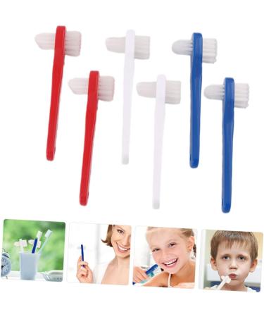 Clispeed Double-Headed Toothbrush for Prostheses - 6 Pack | Ideal for Dentures & Partial Dentures - Buy Online on GoSupps.com