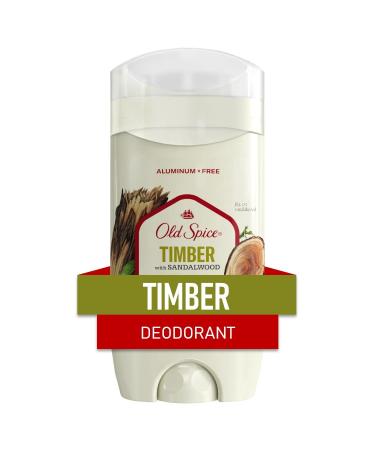 Old Spice Fresher Collection Invisible Solid Men's Deodorant Timber 3 Ounce Timber 3 Ounce (Pack of 1)