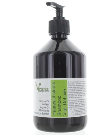 Veana Haarwachstums - Shampoo Vital DeLuxe (250-1000ml) - Haarausfall stoppen Haarwachstum reaktivieren Gr ße 500ml 1 ml (Lot de 1)
