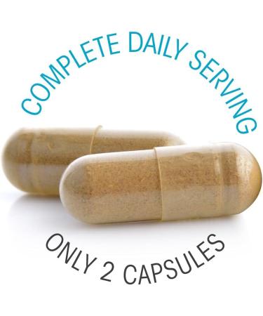 Silver Fern Whole Food Daily Multi Vitamin - 2 Bottles - 60 Vegicaps - Natural Non-GMO Vegan Supplement for Men & Women - Buy Online on GoSupps.com