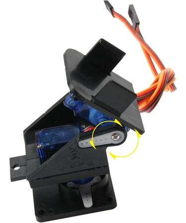 Mini Pan/Tilt Camera Platform with Anti-Vibration Mount and 2 Servos - Ideal for Aircraft FPV - Buy Online on GoSupps.com