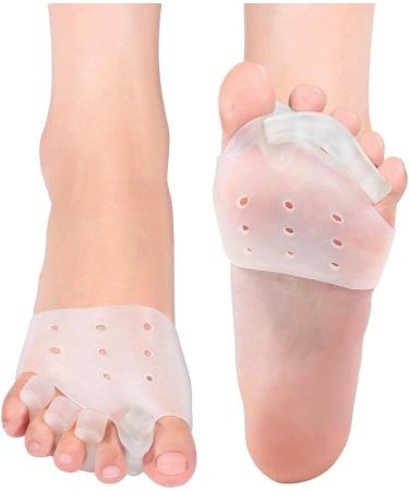 Neoprene Toe Separators with Metatarsal Pads - Bunion Corrector and Callus Prevention - Buy Online on GoSupps.com