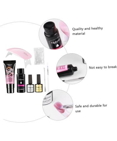 Ipetboom 1set Manicure Tools Set Nail Art Tools Nail Gel Nail Art Kit Nail Kits Nail Extension Glue Nail Tips Gel Nail Art Gel Nail Builder Gel Manicure Glue Clean Water Abs Lengthen - Buy Online on GoSupps.com