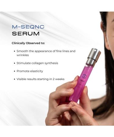 M-SEQNC Serum - Advanced Regenerative Skincare | Cell-Free Technology & Medical Grade Ingredients for Youthful Skin | Visible Results for Glowing Skin - Buy Online on GoSupps.com