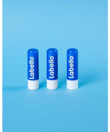 NIVEA Labello Original (4 x 5.5 ml) Lip balm enriched with natural oils and with a creamy texture Lip care Long-lasting hydration for 24 hours - Buy Online on GoSupps.com
