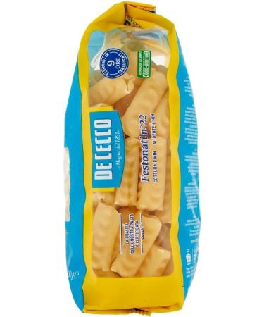  Italian Gourmet E.R. De Cecco Pasta 100% Italian Festonati No. 22 Noodles 500g + Italian Gourmet Pulp 400g - Buy Online on GoSupps.com