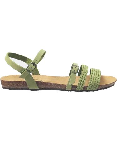 Buy PLAKTON MAM Alma 576117 Nob Graba Women s Khaki Sandals - Stylish Comfort in Size 38 EU - International Shipping Available - Buy Online on GoSupps.com