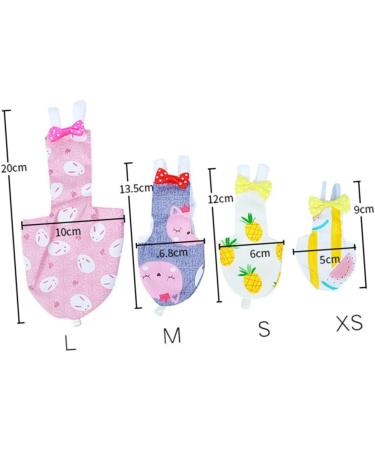 PopetPop 3 Pack Conure Flight Suit - Bird Diaper & Cage Cover for Pigeons Dogs & Papery Pets - Buy Online on GoSupps.com