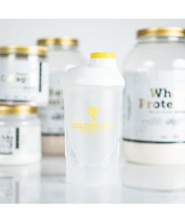 GOLDEN TREE 600ml Wave Protein Shaker - BPA and DEHP Free - 100% Leakproof - Buy Online on GoSupps.com