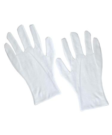 minkissy Cotton Work Gloves 12 Pairs Factory Gloves Cotton Gloves Work Lengthen White Gloves White Work Gloves - Buy Online on GoSupps.com