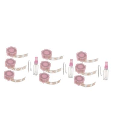 FOMIYES 3 Sets Double Eyelid Sticker Photocard Keychain Breathable Eyelid Tape Instant Eye Lift Beautifying Eye Stickers Make up Kit Lifting Belt Beautiful Eyes Pink Double Eyelid Fiber