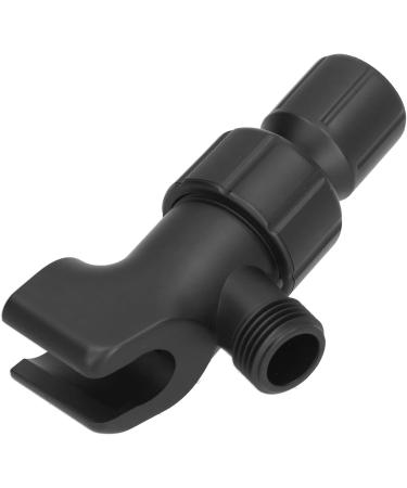 Universal Adjustable Black Shower Arm Holder for Hand Shower Head | Premium Quality & Easy Installation - Buy Online on GoSupps.com