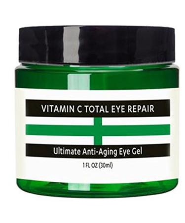 Raw Biology Vitamin C Anti aging Eye Cream Gel. This Gel moisturizer with Hyaluronic acid & Vitamin E is the Best anti aging eye repair for Dark circles  crows feet  & eye brightener