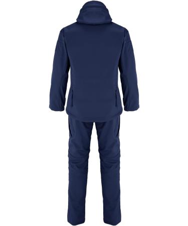 Hanxiulin Men's Training Suit - Casual Jogging & Sports Jacket Long Sleeve Hooded Sweater Fitness Sportswear Blue XL - Perfect for Running & Workout - Buy Online on GoSupps.com