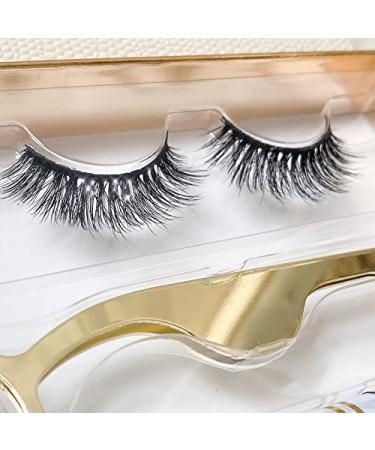 Lavaa Lashes Flirty 3D Mink False Eyelashes - Luxurious, Lightweight & Reusable - Buy Online on GoSupps.com