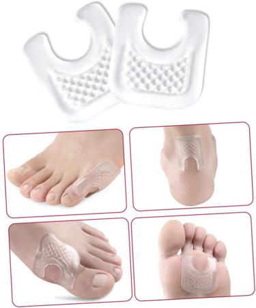 GLEAVI Feet Callus Pad 10 Pairs Shoes Stickers Callus Ring Soft Gel Blisters Pads Soft Gel Ball of Foot Cushion Foot Corn Pads Felt Callus Pads Clavus Pads Forefoot Pad High Heel - Buy Online on GoSupps.com