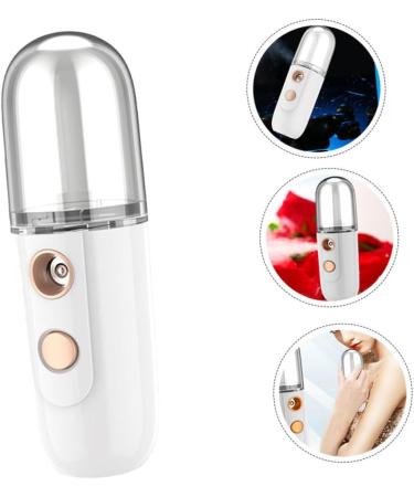 DOITOOL 1pc Spray Hydrating Apparatus Spa Face Steamer Facial Mister Nano Mist Sprayer Mini Face Humidifier Nanometer Sprayer Mini Hydration Sprayer Beauty Instrument Handheld Abs White - Buy Online on GoSupps.com