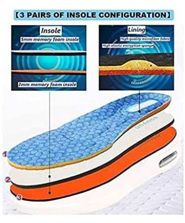 youyun Womens Diabetic Walking Shoes | Comfort for Seniors | Swollen Feet Edema 9-9.5 Wide Blue - Buy Online on GoSupps.com