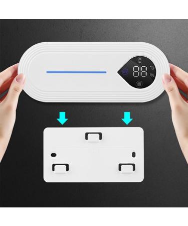 Osiuuujkw Cordless Toothbrush Sterilizer with Anti-Eyebrow Function - Wall-Mounted Bacterial Growth Inhibitor for Home Use - Buy Online on GoSupps.com