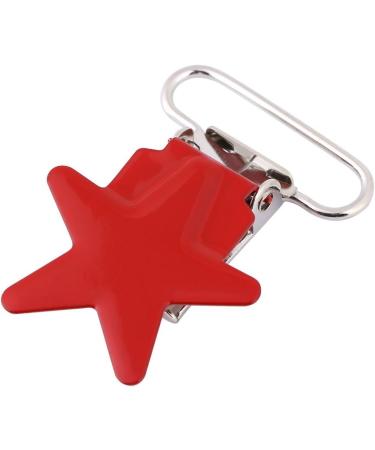 Miskall Pacifier Clips - 10pcs Durable Round Suspender Strap Holders | DIY Baby Accessories for International Shipping - Buy Online on GoSupps.com