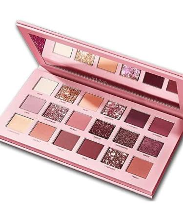Beauty Palette 18 Colors Eyeshadow Palette Waterproof High Gloss Shiny Pigmented Eye Shadow Palettes Makeup Cosmetics Women Makeup Eyeshadow Palette - Buy Online on GoSupps.com