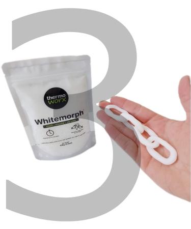 Thermoworx Whitemorph 2.2lb Hand Moldable Bioplastic - Melt, Mold, and Reuse - Buy Online on GoSupps.com