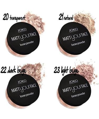 Loose powder matt finish - 23 pink beige - Joko - Buy Online on GoSupps.com